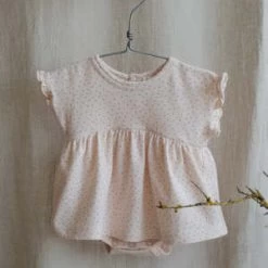 1+ In The FamilyKids 1+ In The Family Baby Gala Dress - Cream/Dashes