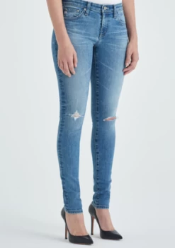 AG JeansLegging Ankle Denim - 16 Years Composure Destructed