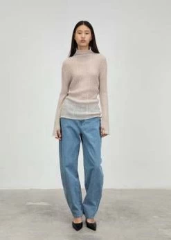 AMOMENTOSheer Turtleneck Pullover - Charcoal 14 AMOMENTOSheer Turtleneck Pullover - Charcoal -Fashion comprehensive store AMOMENTO Sheer Turtleneck Pullover Charcoal 20231006235119