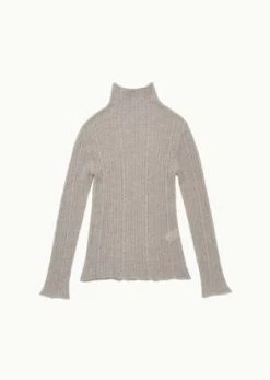 AMOMENTOSheer Turtleneck Pullover - Charcoal 21 AMOMENTOSheer Turtleneck Pullover - Charcoal -Fashion comprehensive store AMOMENTO Sheer Turtleneck Pullover Charcoal 20231006235123
