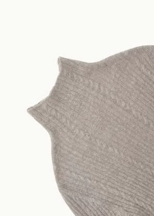 AMOMENTOSheer Turtleneck Pullover - Charcoal 11 AMOMENTOSheer Turtleneck Pullover - Charcoal - Image 11
