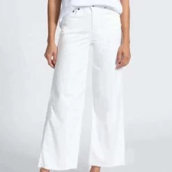 ASKK NYCrop Wide Leg - Ivory