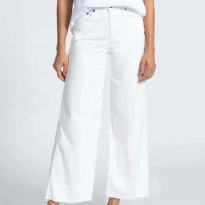 ASKK NYCrop Wide Leg - Ivory 1 ASKK NYCrop Wide Leg - Ivory