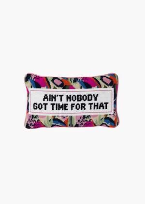 Furbish StudioAin't Nobody Needlepoint Pillow 1 Furbish StudioAin't Nobody Needlepoint Pillow