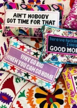Furbish StudioAin't Nobody Needlepoint Pillow 7 Furbish StudioAin't Nobody Needlepoint Pillow -Fashion comprehensive store Ain t Nobody Needlepoint Pillow 20230719165611