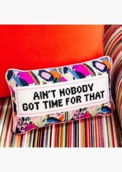 Furbish StudioAin't Nobody Needlepoint Pillow 8 Furbish StudioAin't Nobody Needlepoint Pillow -Fashion comprehensive store Ain t Nobody Needlepoint Pillow 20230719165613