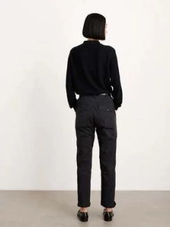 Alex MillAlice Polo Sweater Cotton - Black -Fashion comprehensive store Alex Mill Alice Polo Sweater in Cotton Black 20230826172417 1