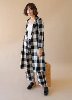 Ali GoldenNotch Jacket - Black/White