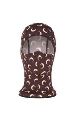 MARINE SERREAll Over Moon Balaclava - Brown