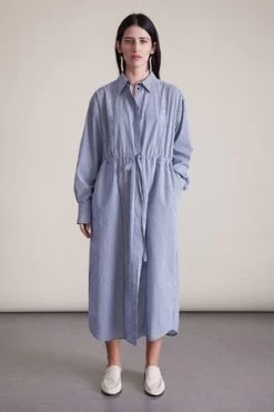 Apiece ApartMolto Organic Cotton Shirt Dress - Stripe