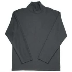 ArpenteurOrlo Rachel Cotton Mesh Roll Neck T-shirt - Charcoal