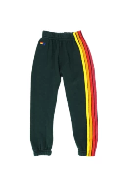 Aviator NationKids Aviator Nation 5 Stripe Sweatpants - Charcoal