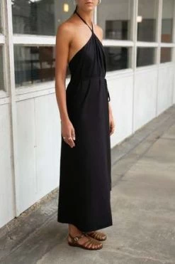 BaserangeLigo Dress - Black -Fashion comprehensive store Baserange Ligo Dress 20220719101035 2