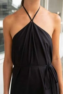 BaserangeLigo Dress - Black -Fashion comprehensive store Baserange Ligo Dress 20220719101035 3