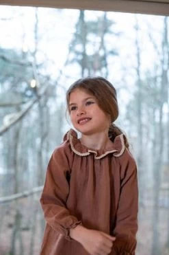 MarsouKids Marsou Becassine Nightgown - Caramel -Fashion comprehensive store Becassine Nightgown in Caramel 20231009225921 2