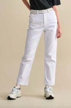 BellerosePam Jeans - White 6 BellerosePam Jeans - White -Fashion comprehensive store Bellerose Pam Jeans White 20230315021756 2