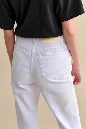 BellerosePam Jeans - White 4 BellerosePam Jeans - White - Image 4