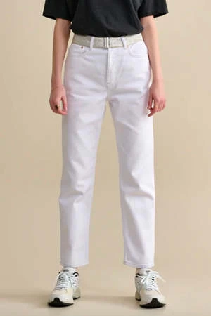BellerosePam Jeans - White 1 BellerosePam Jeans - White
