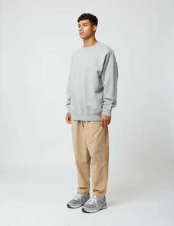 BhodeBhode Pigment Dyed Crew Sweat - Archive Grey