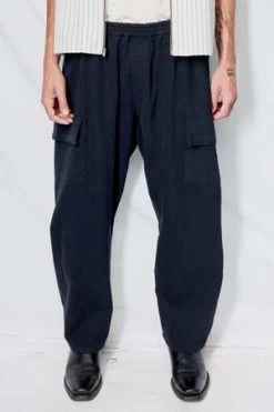 AssemblyDenim Easy Cargo Pant - Black