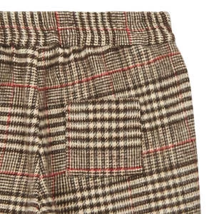 BontonKids Bonton Gino Pants - British Brown Checks 3 BontonKids Bonton Gino Pants - British Brown Checks - Image 3