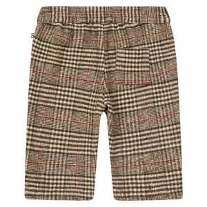 BontonKids Bonton Gino Pants - British Brown Checks 2 BontonKids Bonton Gino Pants - British Brown Checks - Image 2