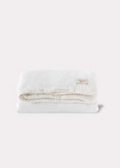 CaramelKids Caramel CHILD DUVET COVER 140 X 200 -MERCI - BLANC DE MEUDON