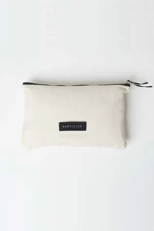 SanticlerCLOUD NINE CASHMERE TRAVEL SET IN HEATHER GREY 4 SanticlerCLOUD NINE CASHMERE TRAVEL SET IN HEATHER GREY - Image 4