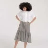 Caron CallahanDahlia Skirt - Black Gingham