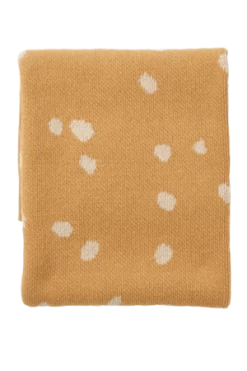 Hillery SproattKIDS Hillery Sproatt Child Dot Straw Children Blanket - NATURAL