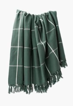 DeshalChittagong Bedcover - Green/white -Fashion comprehensive store Chittagong Bedcover 20171007185650 1