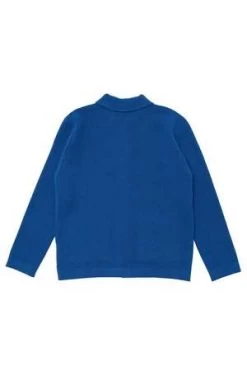 Country Of OriginKnitted Chore Coat - Dearne Blue -Fashion comprehensive store Country of Origin Knitted Chore Coat Dearne Blue 20231102022848