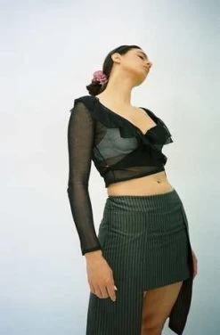 Maryam Nassir ZadehCul De Sac Skirt - Gray -Fashion comprehensive store Cul De Sac Skirt 20230717035233 2