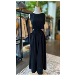 Apiece ApartFloral Yellow Dia Cut-Out Maxi