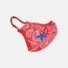 Golden GooseFace Mask - Red Bandana Print