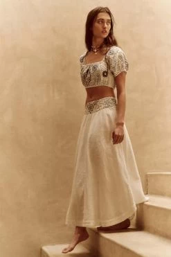 Free PeopleLotus Set - White/Black Combo -Fashion comprehensive store Free People Lotus Set White Black Combo 20230625224109 1