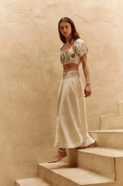 Free PeopleLotus Set - White/Black Combo -Fashion comprehensive store Free People Lotus Set White Black Combo 20230625224112