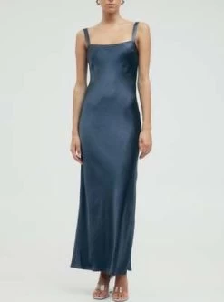 Third FormBias Classic Slip Dress - Gunmetal