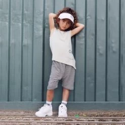 Bash + SassKids Bash + Sass Hammer Shorties - Black/White Stripes