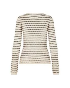 SAMSØE SAMSØE Samsøe & SamsøeJersey Marie Crew Neck - Major Brown Stripe -Fashion comprehensive store Jersey Marie crew neck 14949 Major brown st 20230921172829 1