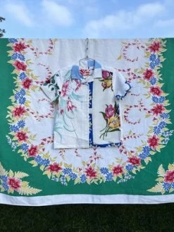 CarleenJames Tablecloth Shirt (Size 6/7)