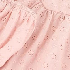 Petit BateauKids Petit Bateau Baby Eyelet Lace Dress And Bloomers Set - Saline Pink -Fashion comprehensive store Kids Petit Bateau Baby Eyelet Lace Dress And Bloomers Set Saline Pink 20230430054149 1