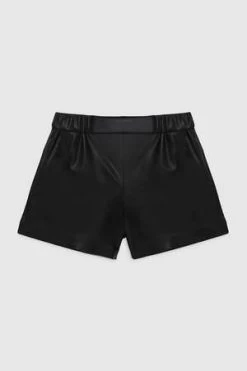 Anine BingKoa Vegan Leather Short - Black 6 Anine BingKoa Vegan Leather Short - Black -Fashion comprehensive store Koa Short in Black Vegan Leather 20230430030408 1