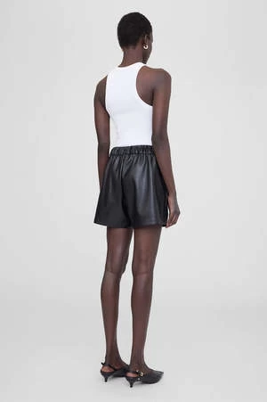 Anine BingKoa Vegan Leather Short - Black 2 Anine BingKoa Vegan Leather Short - Black - Image 2
