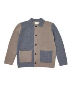 Country Of OriginLambswool Chore Jacket - Mushroom