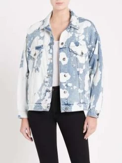 FRAME DenimLe Oversized Jacket - Baltic Splash