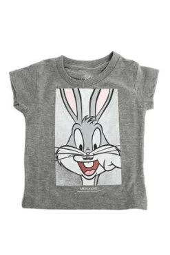 Eleven ParisLittle Eleven Paris Bugs Bunny Tee - Charcoal