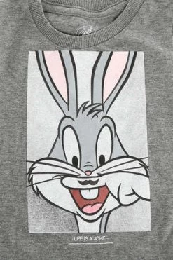 Eleven ParisLittle Eleven Paris Bugs Bunny Tee - Charcoal -Fashion comprehensive store Little Eleven Paris Charcoal Bugs Bunny Tee 20220811100351 1
