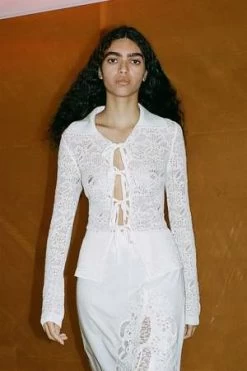 Sea New YorkNelle Cardigan - Black/Cream