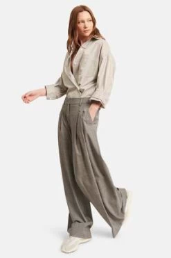 TWPNew Didi Pant - Light Heather Grey -Fashion comprehensive store New Didi Pant Light Heather Grey 20231016075706 2